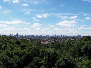 view of the city