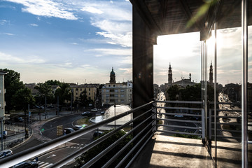 Fototapeta premium terrazza su parma