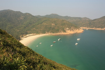 Plage de Sai Kung Hong Kong Asie