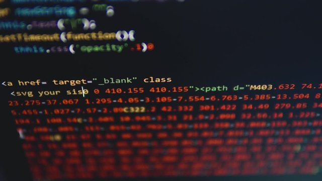 Code Writining - Haker writing code to hak the system