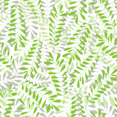 Vector seamless pattern. Artistic background with a floral pattern.