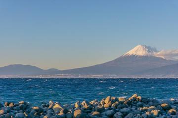 冬の富士山