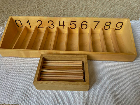 wooden spindles score from 0 to 9