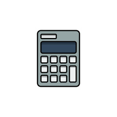 flat icons for calculator,vector illustrations