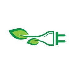 Eco energy icon