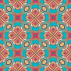 Seamless pattern. Vintage decorative elements