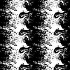 Grunge vertical liquid stripes pattern
