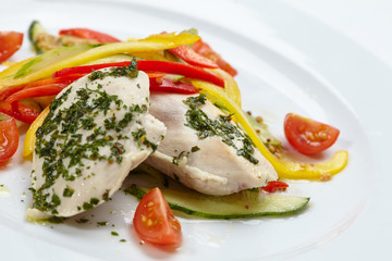 chicken with vegetables