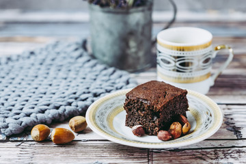 Gâteau au chocolat moelleux sans gluten