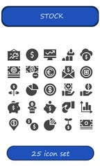 stock icon set