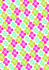 Cute pattern of small flowers. Cafe floral background Fashion template stylish for print. Floral decor and wallpaper.