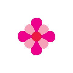Flower Logo Design Vector Template