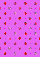 Cute pattern of small flowers. Cafe floral background Fashion template stylish for print. Floral decor and wallpaper.