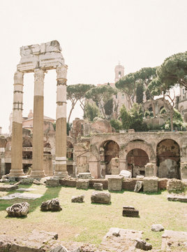 ruins of the roman forum