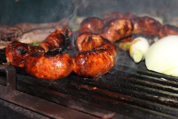 Una rica carne asada (Mexican food)