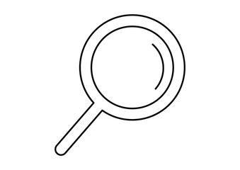 search and magnifying glass icon