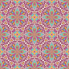 Seamless pattern. Vintage decorative elements