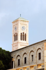 Fototapeta na wymiar Tower of Joseph Church in Nazareth, Israel