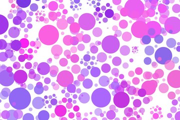 Colorful bubbles background. Perfect elements for artwork wallpaper