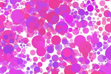 Colorful bubbles background. Perfect elements for artwork wallpaper