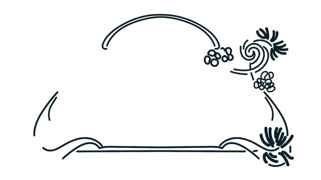 frame draw process isolated white board