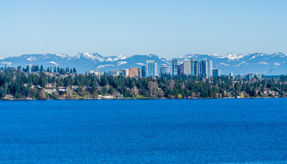 Fototapeta premium Scenic Lake Washington 6