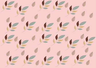 Seamless Pattern Floral Illustration