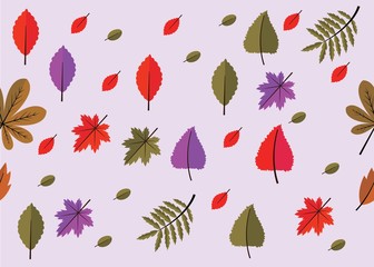 Obraz premium Seamless Pattern Floral Illustration