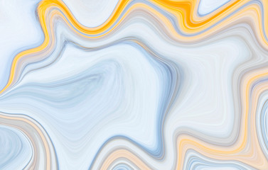 Marble rock texture blue ink pattern liquid swirl paint white dark that is Illustration background for do ceramic counter tile silver gray that is abstract waves skin wall luxurious art ideas concept.