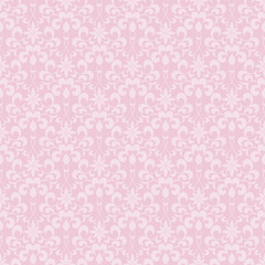 エレガントなシームレスパターンの背景_ピンク