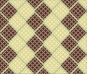 Background vintage design . Geometric pattern background vector illustration