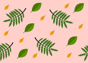 Seamless Pattern Floral Illustration