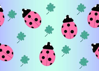 Seamless Pattern Floral Illustration