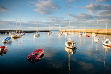 Obraz premium boats in the harbor