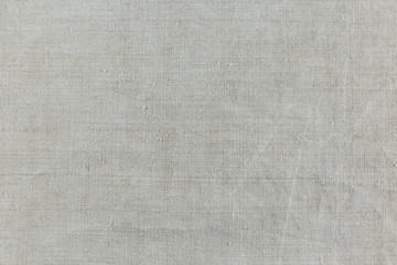 Naklejka na ściany i meble Rustic flax fabric texture