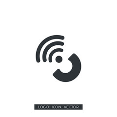 food logo like icon design template. very simple, unique and modern design. suitable for cafe, restaurant and culinary business - vector illustration