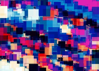 Abstract Colorful Geometrical Artwork,Abstract Graphical Art Background Texture,Modern Conceptual Art