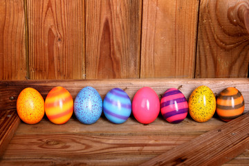 frohe ostern - bunte eier