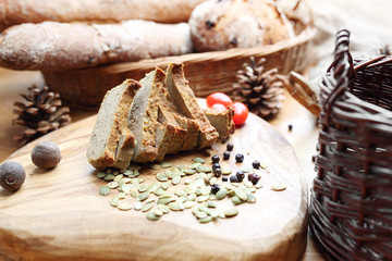 Hare pate. Traditional, tasty dish. Suggestion of serving a dish, culinary photography.