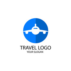 Booking plane logo templates.airplane logo.travel logo template.