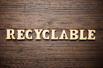 Recyclable word view