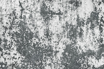 White peeling paint with old grey texture abstract concrete wall background	