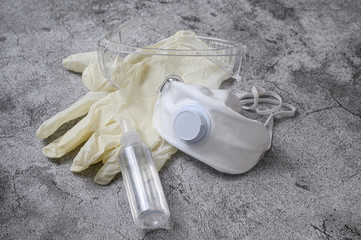 Personal protective equipment against the coronavirus infection COVID-19