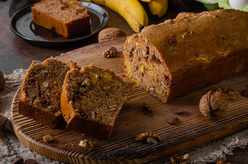 Sweet and heathy banana bread