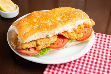 sandwich de pollo