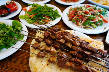 Liver kebab