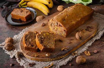 Sweet and heathy banana bread