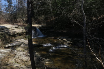 Small Three Tiered Waterfall (Hocking Hills, OH)