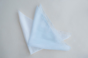 Naklejka premium pastel tone silk scarves - studio shot