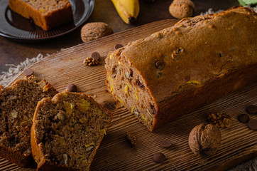 Sweet and heathy banana bread
